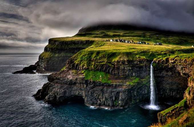 Village-Gasadalur-Faroe-Islands-Denmark