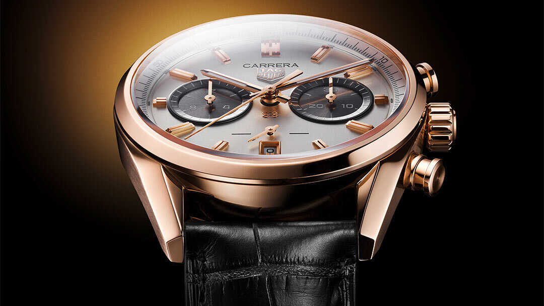 TAG Heuer lan a cron grafo em ouro para homenagear Jack Heuer