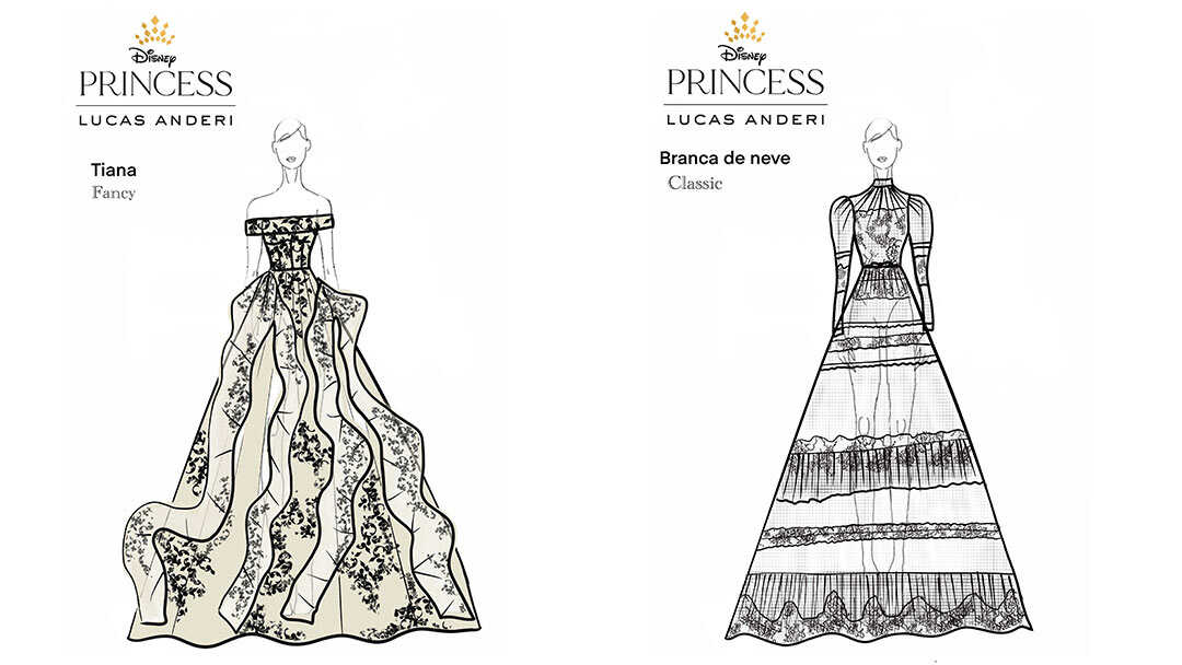 EXCLUSIVO: Disney lança a sua primeira coleção de vestidos de noiva  inspirada nas princesas - Forbes